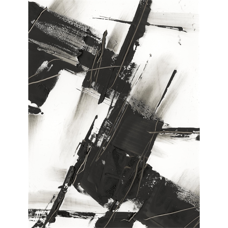 Giant Art 72x54 Diagonal Matrix I Fine Art Giant Canvas Print in White