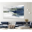 Giant Art 72x48 Fading Forms Fine Art Giant Canvas Print in Multi-Color
