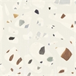 Giant Art 84x84 Abstract Terazzo II Fine Art Giant Canvas Print in Multi-Color