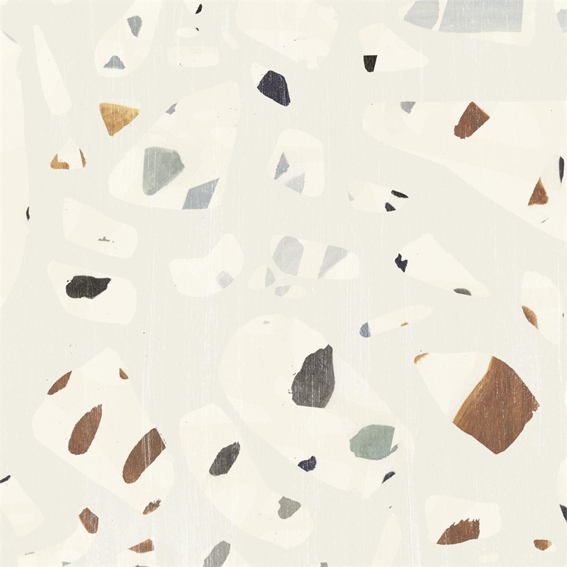 Giant Art 72x72 Abstract Terazzo II Fine Art Giant Canvas Print in Multi-Color