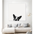 Giant Art 54x54 Loyalty Fine Art Giant Canvas Print in Multi-Color