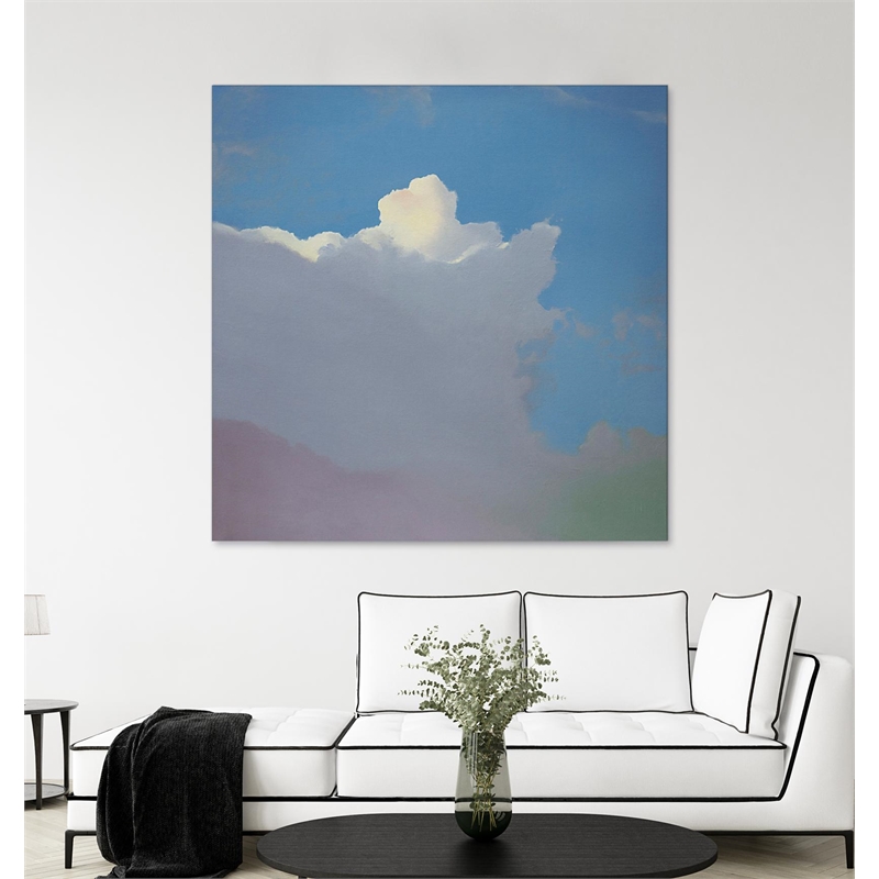 Giant Art 72x72 Sundae Fine Art Giant Canvas Print in Multi-Color
