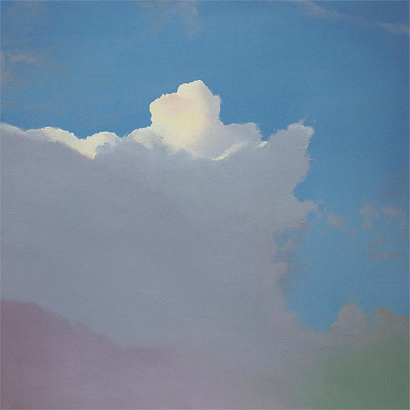 Giant Art 72x72 Sundae Fine Art Giant Canvas Print in Multi-Color
