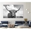 Giant Art 72x48 On the Ranch IV BW Fine Art Giant Canvas Print in Multi-Color