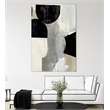 Giant Art 72x48 Jet Black II Fine Art Giant Canvas Print in Multi-Color