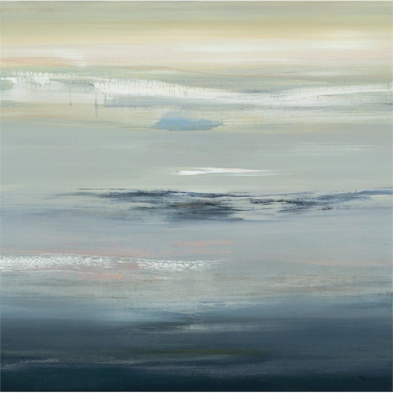 Giant Art 72x72 In The Calm Fine Art Giant Canvas Print in Multi-Color
