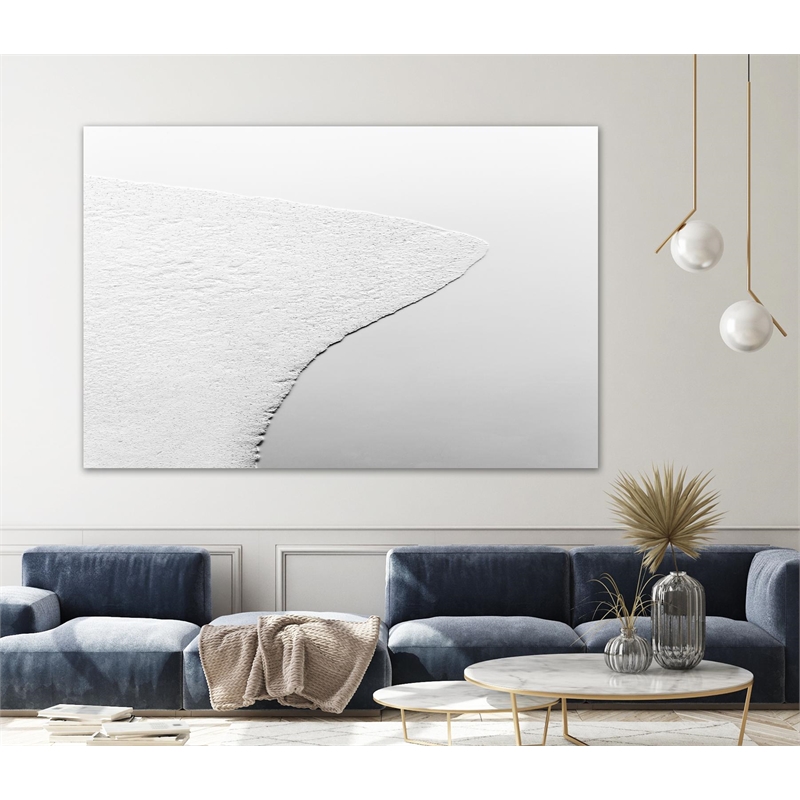 Giant Art 84x54 White Fine Art Giant Canvas Print in Multi-Color