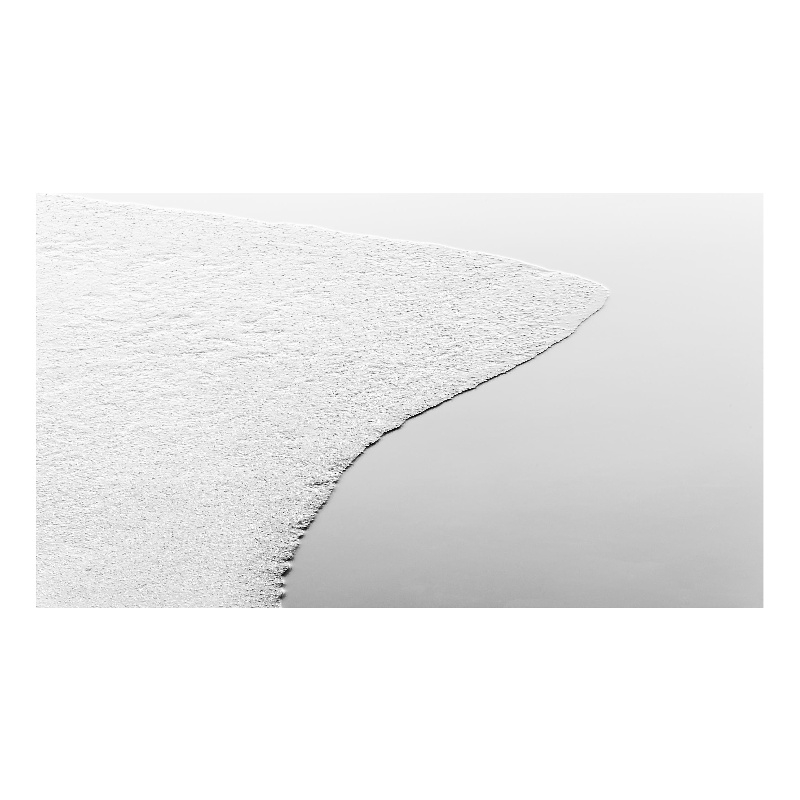 Giant Art 84x54 White Fine Art Giant Canvas Print in Multi-Color
