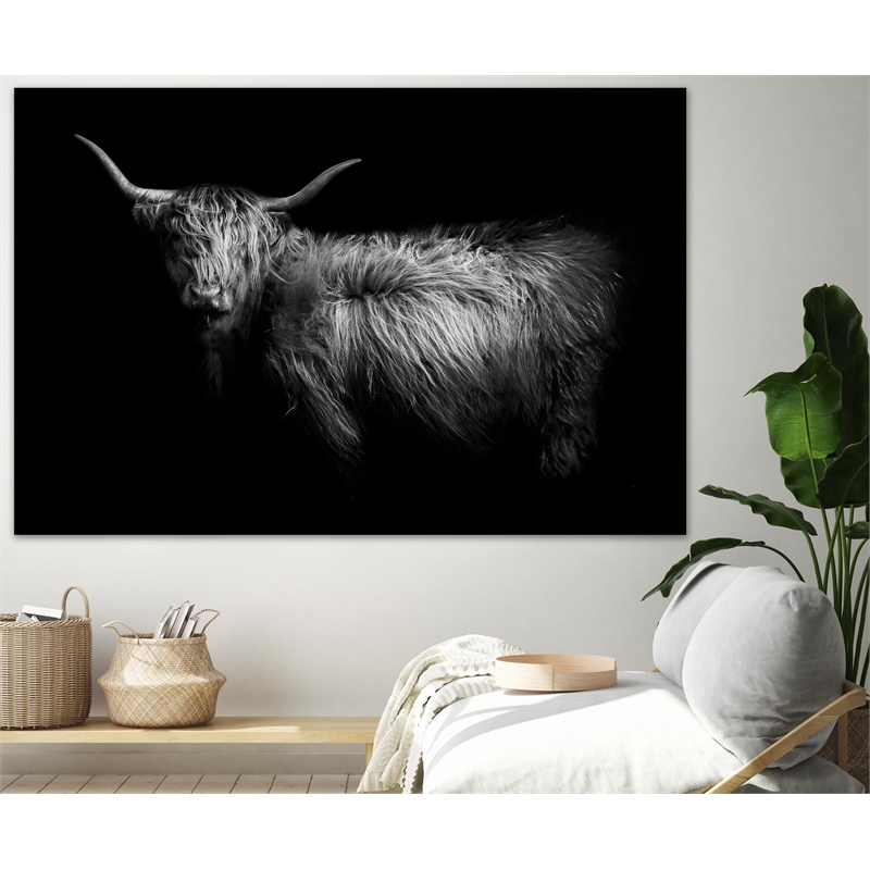 Giant Art 72x48 Hello Fine Art Giant Canvas Print in Multi-Color