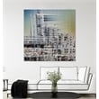 Giant Art 72x72 Urban Abstract 6 Fine Art Giant Canvas Print in Multi-Color