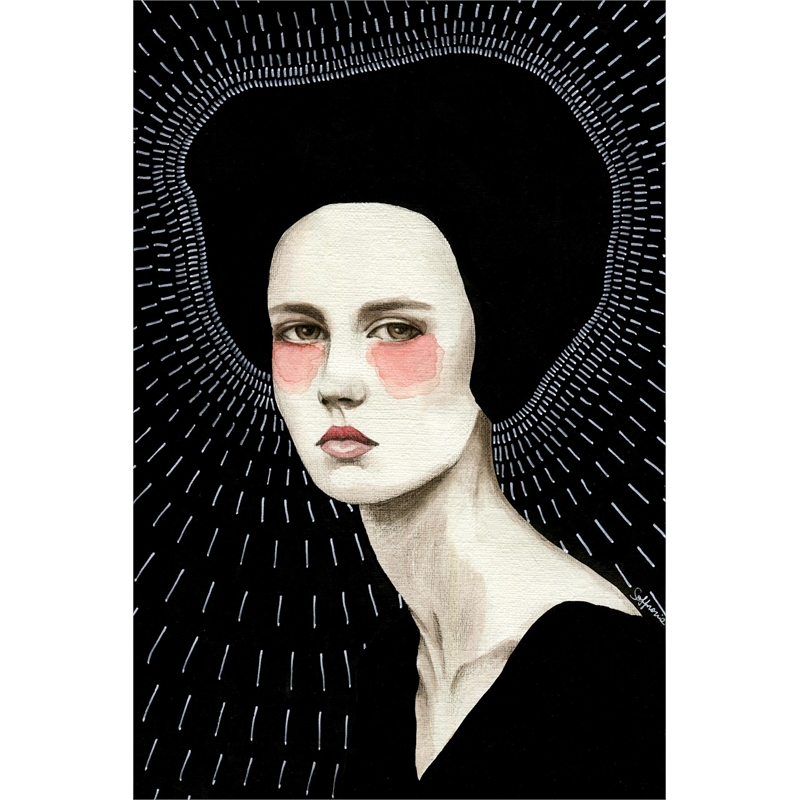Giant Art 72x48 Freda Fine Art Giant Canvas Print in Multi-Color