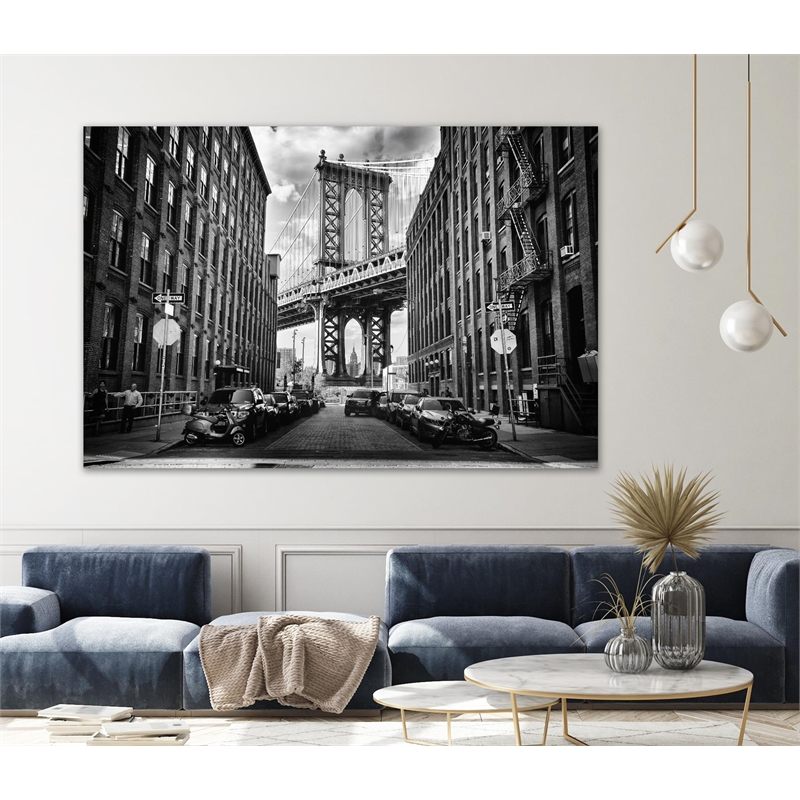 Giant Art 84x54 In America Fine Art Giant Canvas Print in Multi-Color