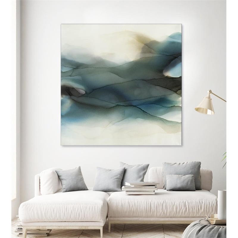Giant Art 72x72 September Desert Fine Art Giant Canvas Print in Multi-Color