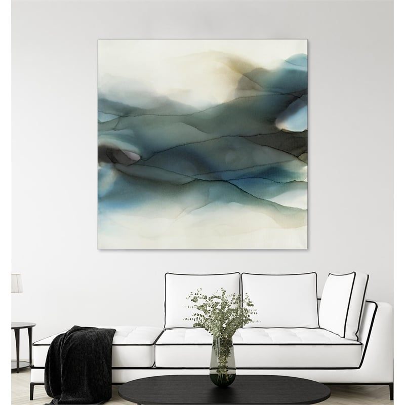 Giant Art 72x72 September Desert Fine Art Giant Canvas Print in Multi-Color