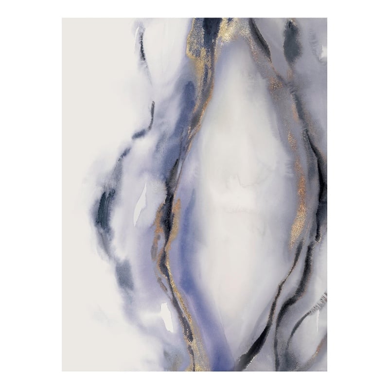 Giant Art 72x54 Blue Waters II Fine Art Giant Canvas Print in Multi-Color