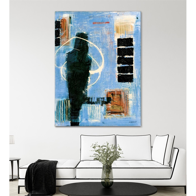 Giant Art 72x54 Ravissement Fine Art Giant Canvas Print in Multi-Color
