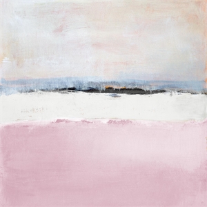 giant art 54x54 pink sea abstract fine art giant canvas print in pink