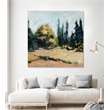 Giant Art 72x72 Trees 2 Fine Art Giant Canvas Print in Pink