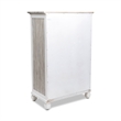 Sea Wind Florida Islamorada Wood Chest with 5 Drawers in Gray/White