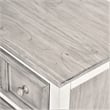Sea Wind Florida Islamorada Wood Chest with 5 Drawers in Gray/White