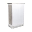 Sea Wind Florida Islamorada Wood Chest with 5 Drawers in Gray/White
