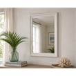 Sea Wind Florida Islamorada Rectangle Coastal Wood Mirror in White