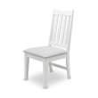 Sea Wind Florida Islamorada Wood Desk & Chair Set in Gray/White