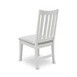 Sea Wind Florida Islamorada Wood Desk & Chair Set in Gray/White