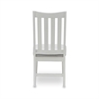 Sea Wind Florida Islamorada Wood Desk & Chair Set in Gray/White