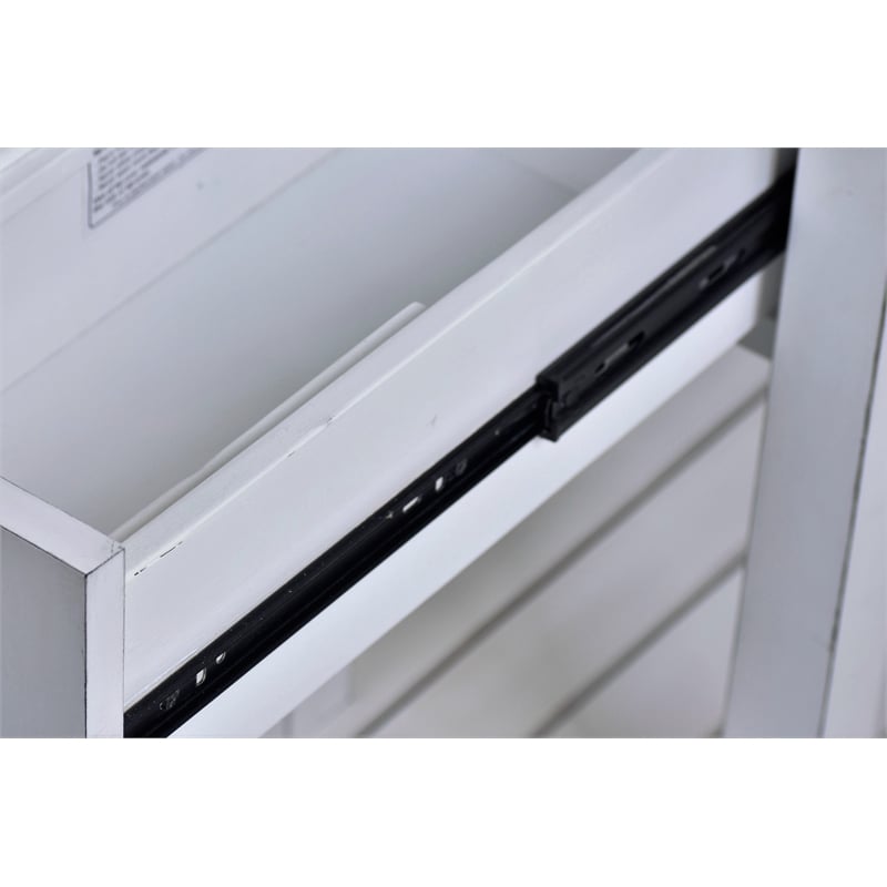 Sea Wind Florida Picket Fence Wood Entertainment Center with Drawers in Blue