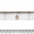 Sea Wind Florida Picket Fence Wood Entertainment Center with Drawers in Gray
