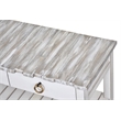 Sea Wind Florida Picket Fence Wood Entertainment Center with Drawers in Gray