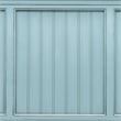 Sea Wind Florida Monaco Coastal Solid Wood Queen Headboard in Blue