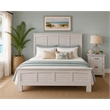 Sea Wind Florida Surfside 2-Door Wood Nightstand with Drawer in White