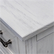 Sea Wind Florida Surfside Wood Chest with 5 Drawers in White