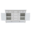Sea Wind Florida Surfside Wood Dresser with 6 Drawers in White