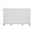 Sea Wind Florida Surfside Wood Dresser with 6 Drawers in White