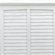 Sea Wind Florida Surfside Coastal Wood Queen Headboard in White