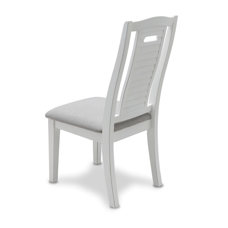 Sea Winds Islamorada Dining Chair Shutter Grey Fabric (Se of 2)