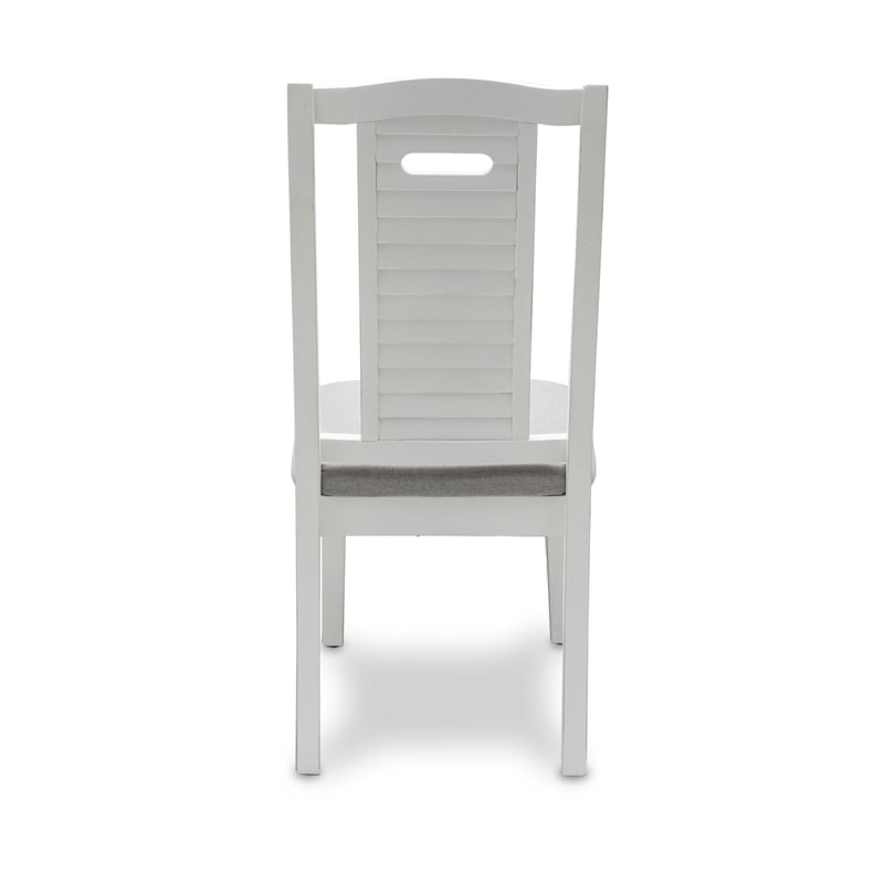Sea Winds Islamorada Dining Chair Shutter Grey Fabric (Se of 2)