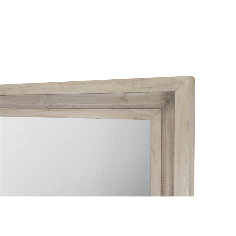 Sea Winds Trading Sea Winds Ocean Isles Mirror in Aged Ivory