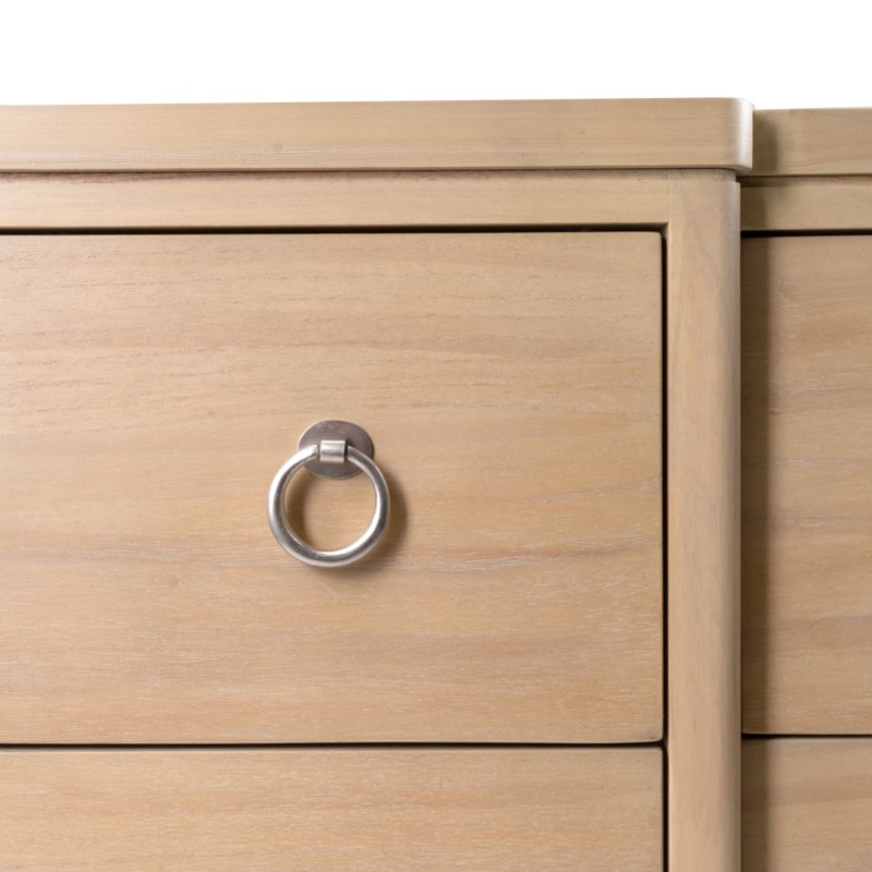 Sea Winds Trading Monterey 9 Drawer Dresser in Brown