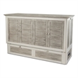 Sea Winds Trading Islamorada Queen Cabinet Murphy Bed with - Beige - Wood