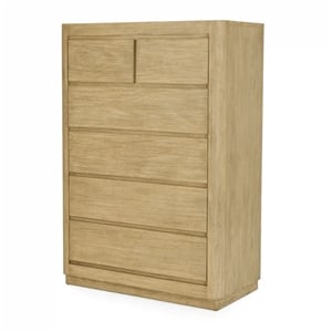 Finn & Louise Hyde Park 5 Drawer Solidwood Chest in Tan Natural