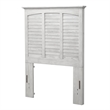 Sea Winds Trading Surfside Twin Headboard in White