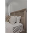 Sea Winds Trading Cape May Solidwood King Storage Bed in Glazed Driftwood