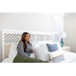Sea Winds Trading Miramar Queen Woven Storage Bed in Sand and Stark White