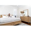 Finn & Louise Chatham King Low Profile Platform Bed with Storage in Maple
