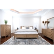 Finn & Louise Chatham King Low Profile Platform Bed with Storage in Maple