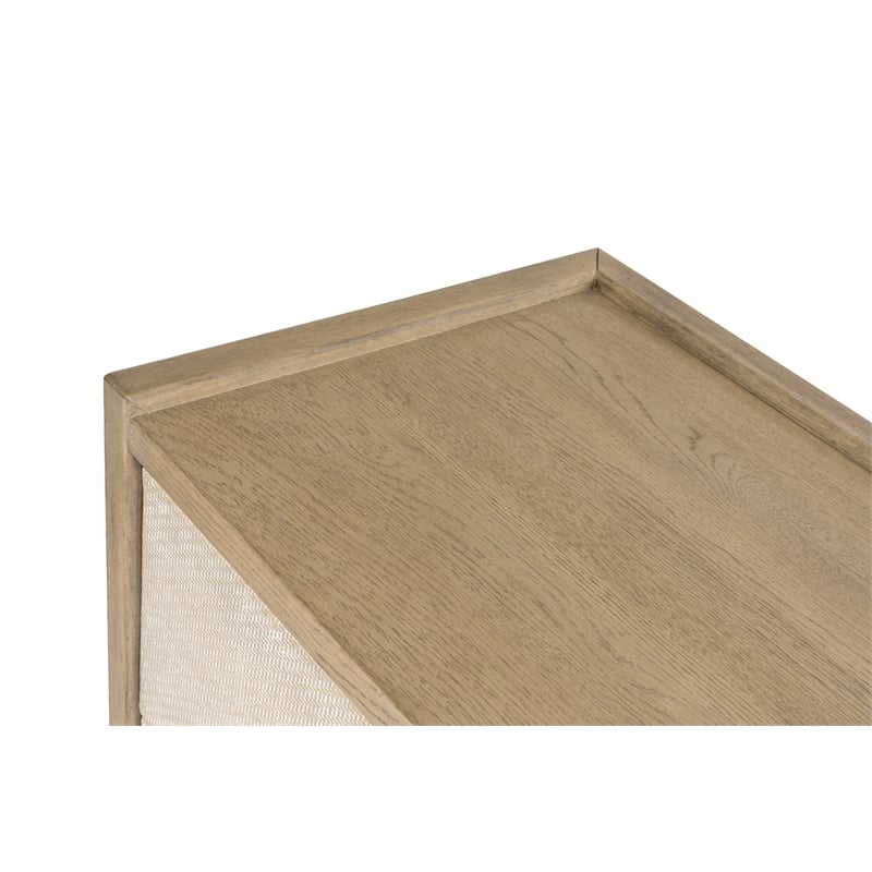 Finn & Louise Rio Vista Woven 5 Drawer Chest in Earth Tones & Clay